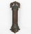 Arts & Crafts style door pull handle made of cast bronze with a cylinder lock cover. It features a rectangular handle with...