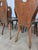 Vintage Brutalist Rustic Farmhouse Wooden Dining Chair, 1970s, Set of 8 For Sale - Image 13 of 18