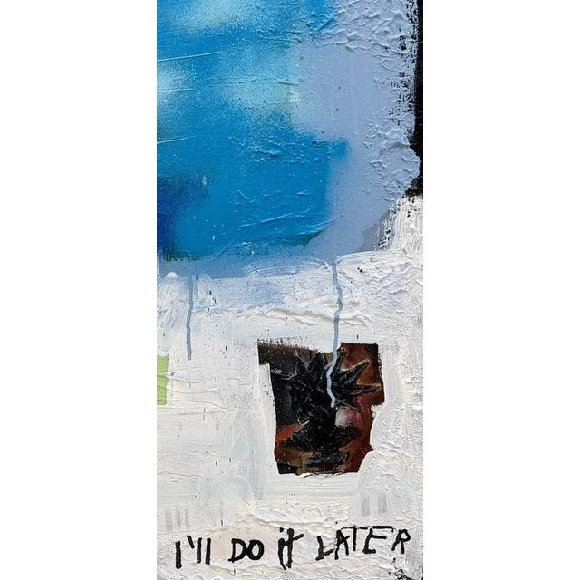 Andrew Baptiste, I Will Do It Later, 2024, Acrylic and Plaster For Sale - Image 3 of 5