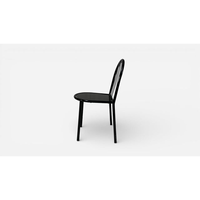 1970s 222 Dining Chair by Robert Mallet Stevens for Ecart For Sale - Image 9 of 13