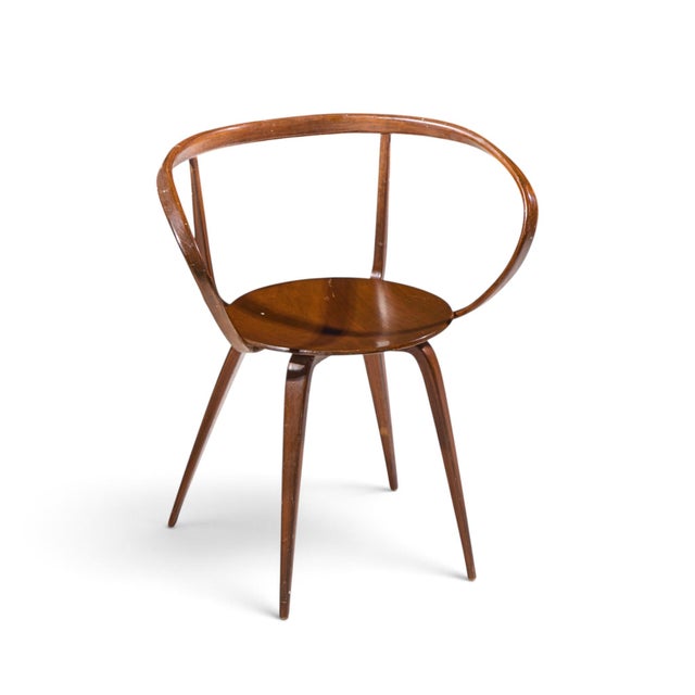 George Nelson for Herman Miller Model 5890 Mid Century Pretzel Dining Chair For Sale - Image 9 of 9