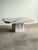1970s Italian Carrara & Bardiglio Marble Inlaid Coffee Table For Sale - Image 4 of 14