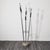 Coat Rack in Travertine and Steel from Mannelli Brothers, 1970s For Sale - Image 4 of 10