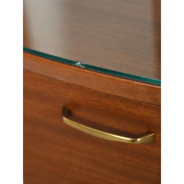 Scandinavian Mahogany Dressing Table, 1950s For Sale - Image 9 of 10