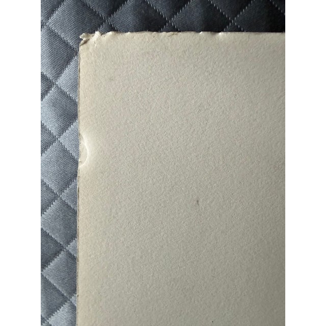 Brick Red Ruth Esserman Abstract Architectural Mixed Media on Paper, Signed 2003 For Sale - Image 8 of 8