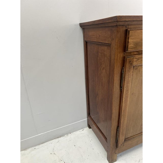 Brown Antique Parisian Buffet in Ash, 1800s For Sale - Image 8 of 13