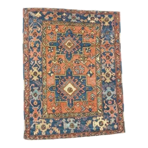 Antique Heriz Rug 3'3'' x 4'2''