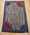This distinctive Vintage American hand-hooked rug, crafted in the early 1900s in the New England region, is a beautiful...