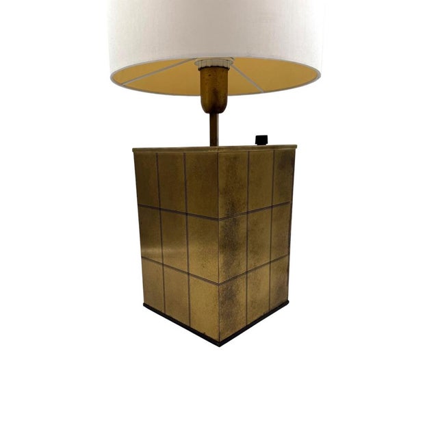 Gold Hollywood Regency Brass Table Lamp Base, 1970s For Sale - Image 8 of 13