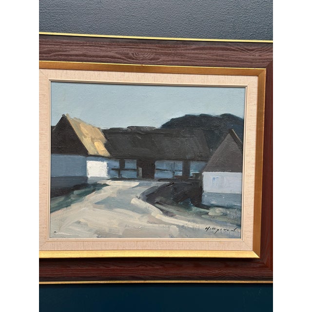 Bengt Hillgrund, Skånegård, 1960s, Oil on Canvas, Framed For Sale - Image 17 of 18