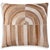 Luxury Genuine Hair-on Cowhide Arch Throw Pillow 18x18 | Handmade For Sale - Image 4 of 7