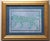 Contemporary Tiger Minimalism Folk Art Expressionism Goldenrod Gray Navy Original Oil Painting by Cleo Plowden For Sale - Image 3 of 3