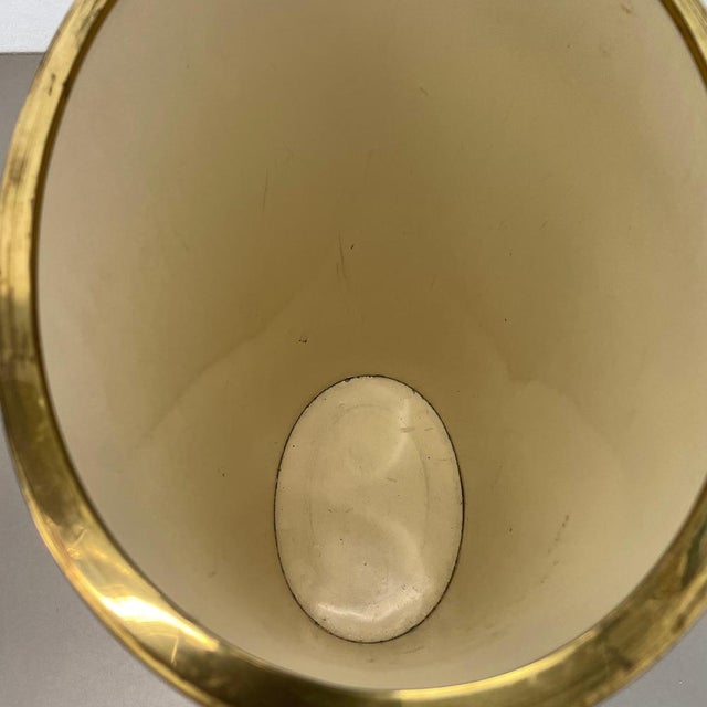 Brass Umbrella Stand attributed to United Workshops, Munich, Germany, 1950s For Sale - Image 9 of 18