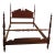1980s Ethan Allen Cherry Full Double Poster Bed For Sale