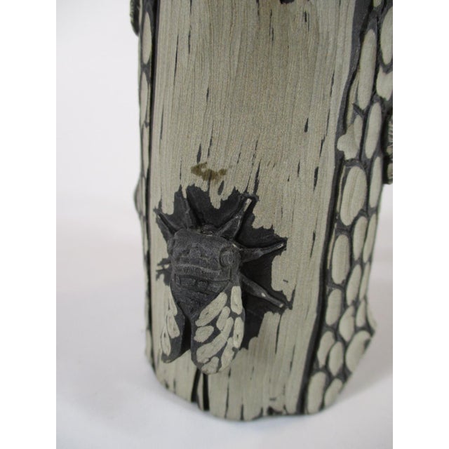 This handmade Yixing Zisha style teapot, originating from China, is crafted from ceramic and porcelain materials. The...