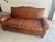 Beautiful leather sofa from Mitchell Gold for Restoration Hardware early 1990s. Has serverd our family well and aged with...