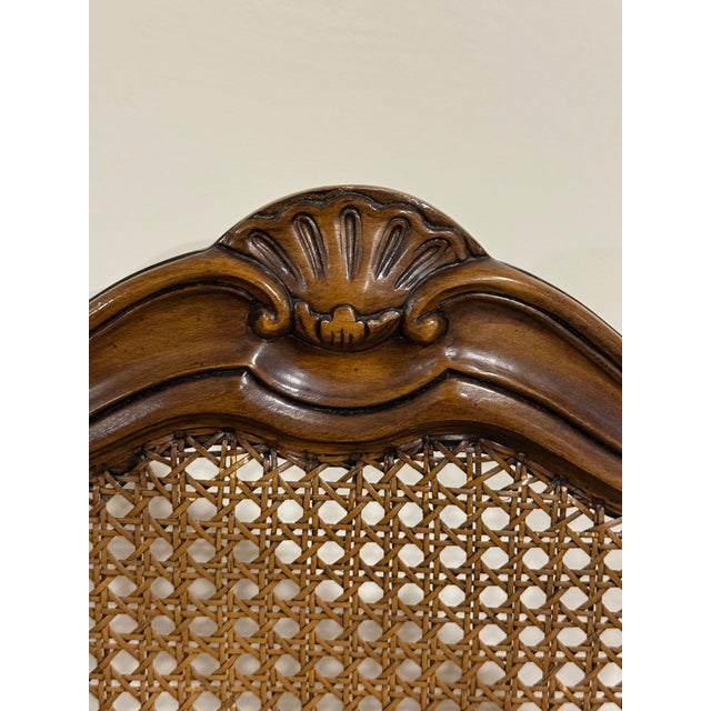 1970s Karges Louis XV-Style Carved Walnut Dining Chairs — Set of 10 For Sale - Image 9 of 17