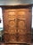 19th Century Irish Pine Neoclassical Revival Cabinet With Carved Gothic Details For Sale - Image 4 of 7