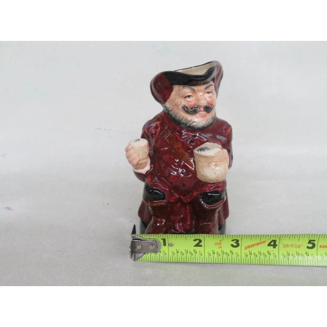 Maroon Royal Doulton Falstaff Shakespeare Toby Jug Porcelain Character Mug For Sale - Image 8 of 13