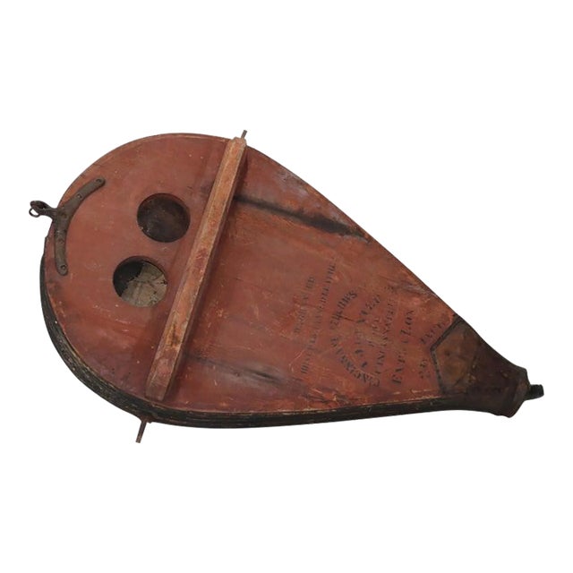Monumental Antique Blacksmith Furnace Bellows by Cincinnati Bellow Works 19thC For Sale