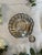 Elegant shell-shaped trinket tray in silver-plated metal