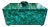 Large Italian Malachite Lidded Decorative Box on Ball Feet. 20th Century. For Sale