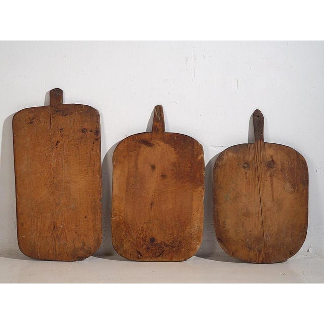 Vintage Cheese Cutting Boards, 1920, Set of 3 For Sale - Image 4 of 7