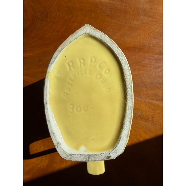 Mid 20th Century Vintage Art Deco Robinson Ransbottom (Rrp Co) "Zephyrus" Viking Ship Pitcher, No. 300 For Sale - Image 5 of 9