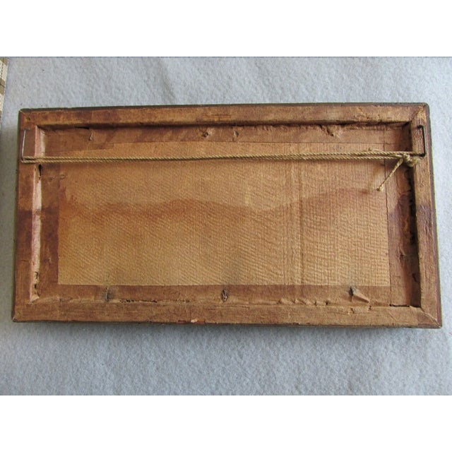 Early 20th Century Listed French Artist, Madame Andree Karpeles Gilt Gold Art, Print For Sale - Image 4 of 4