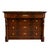 Brown Empire Style Commode with Swan-Neck Handles in Flamed Mahogany and Black Marble, 1920s For Sale - Image 8 of 8