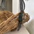 1980s Woven Basket Wrought Iron Details For Sale In Miami - Image 6 of 8
