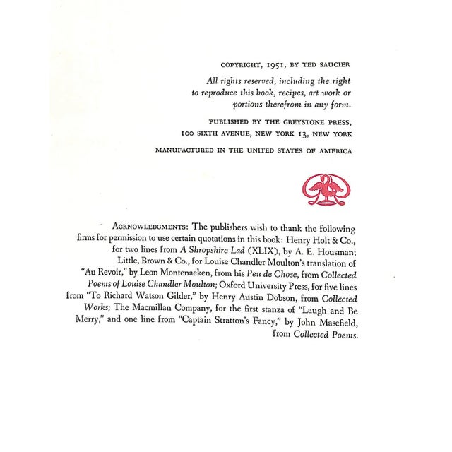 "Bottoms Up" Cocktail Book For Sale - Image 4 of 5