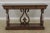 Councill Burl Walnut Petticoat Console Table W. Drawer For Sale - Image 13 of 13
