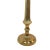 Mid 20th Century Vintage Large Brass Candle Holder For Sale - Image 5 of 11