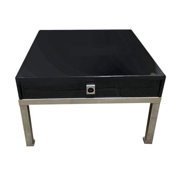 Side Table by Guy Lefèvre for Maison Jansen, 1970 For Sale