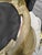 Eggshell 4 Vintage Cane Chairs on Coasters For Sale - Image 8 of 8