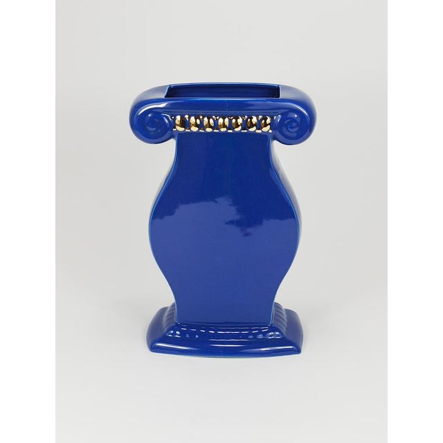 Large Vintage Vase by Heide Warlamis, 1980s For Sale - Image 13 of 15