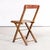 Beech Folding Chair, 1960s For Sale - Image 6 of 10