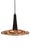 Vintage P236 Pendant Lamp in Black Metal and Copper by Werner Schou for Coronell Elektro, 1960s For Sale - Image 6 of 15
