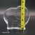 Transparent Vintage Dansk Glasburk Lead Crystal Elephant Paperweight Figurine Designed by Naiad Einsel, 1970s For Sale - Image 8 of 13