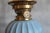 Blue Victorian Oil Lamp attributed to Wedgwood in Jasper Ware Pattern, 1890s For Sale - Image 8 of 12