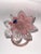 1960s Murano Lavorazione Arte Pink Glass Flower For Sale - Image 5 of 13