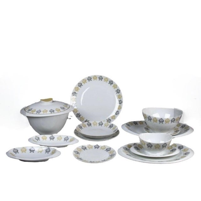 Sigvard Bernadotte Vintage Table Service by Sigvard Bernadotte, 1960s, Set of 64 For Sale - Image 4 of 4