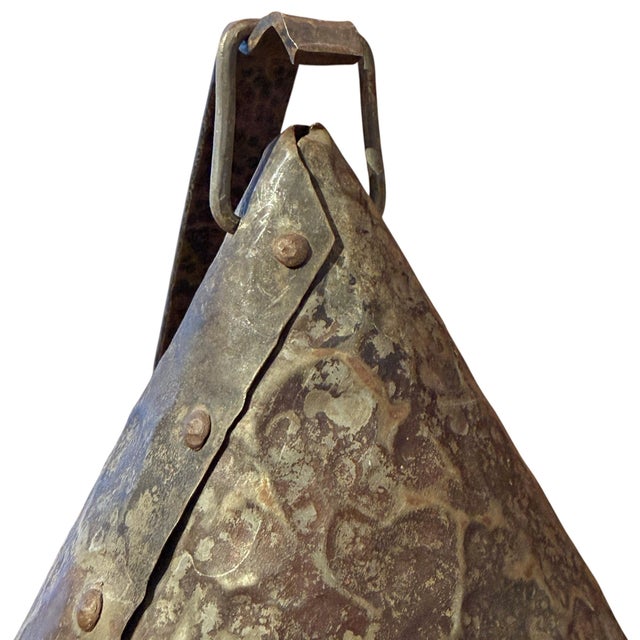 Verdigris Early 20th Century American Arts & Crafts Table Lamp For Sale - Image 8 of 12