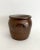Early 20th Century 1940s French Renault #4 Brown Luster Confit Pot For Sale - Image 5 of 7