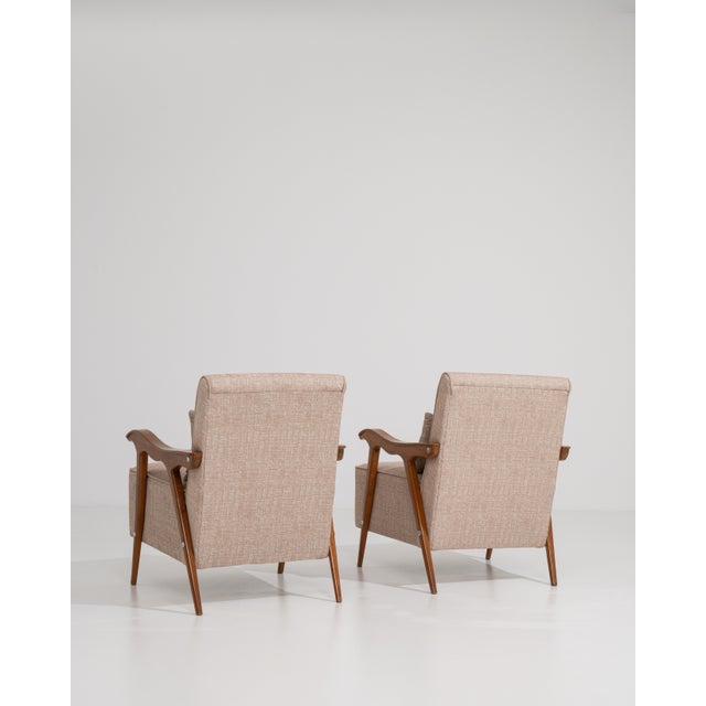 Pair Of Mid-Century Modern Armchairs For Sale - Image 14 of 16