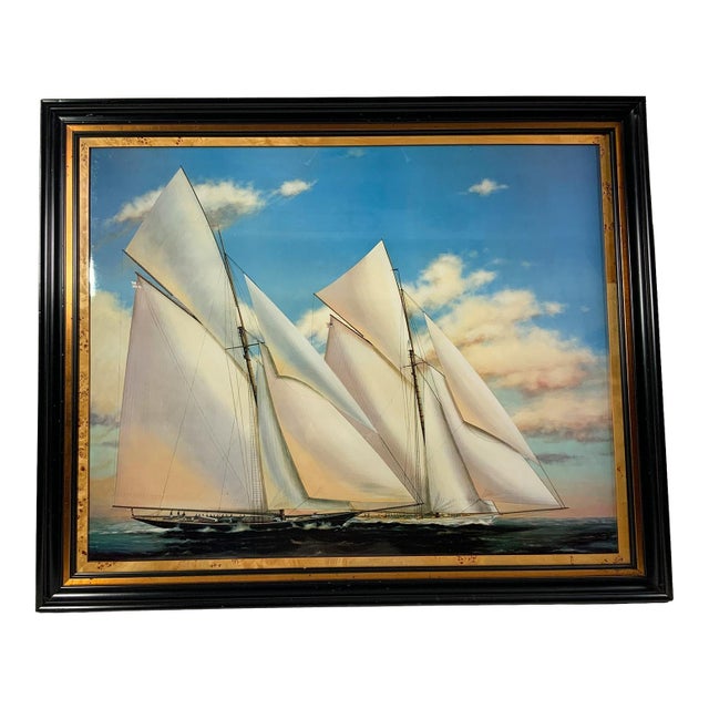 Yacht Race Print For Sale