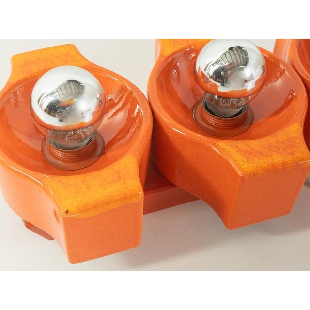 Space Age Cari Zalloni Wall Lamp by Gaetano Sciolari for Leola For Sale - Image 9 of 12