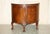 Absolutely exquisite fully restored antique circa 1900 Flamed Mahogany, Claw & Ball foot demi lune sideboard A very good...