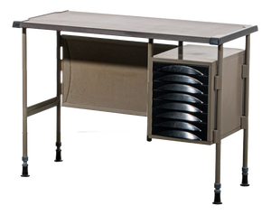 Spazio Series Typewriter Desk by Studio BBPR for Olivetti, 1960